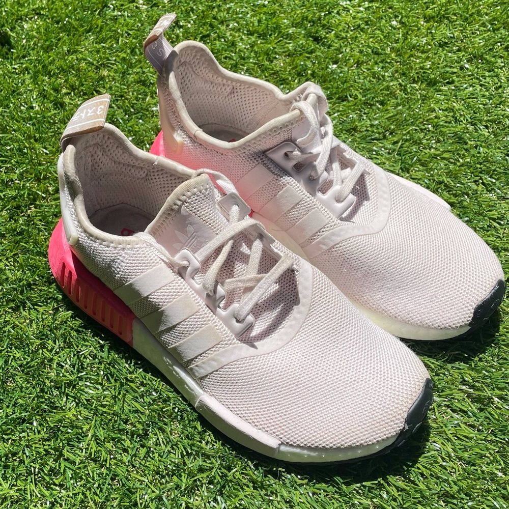 Adidas NMD R1 Powder Pink Hot Pink